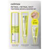 celimax Retinol + Retinal Shot Tightening Serum & Booster Set | Retinolo, Retinal E Peptidi Contro Rughe, Pori E Pelle Irregolare, Skincare Coreana, Confezione Regalo
