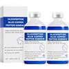 Sgjwyc Ghk-Cu Essenza di rame peptide viso con siero Ghk-Cu e acido ialuronico, siero idratante e antirughe che riduce le linee sottili e migliora l'elasticità della pelle (2)