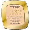 Deborah Milano - Fondotinta Compatto 24ore Perfect, SPF 20, 01 Light Beige, Finish Mat, No Transfer e Lunga Tenuta, Dona una Pelle Naturale e Uniforme