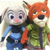 SEGA Raro Zootopia Nick & Judy Giga Jumbo Big Peluche Bambola Set Di 2 Dal Giappone