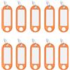 WEDO 262 101806 Key Ring Tag - Orange (Pack of 10) Orange With Ring