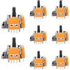 BTFO 8pz di Ricambio Joystick , Modulo Sensore Stick Analogici 3D Kit Riparazione Joystick Parti Ricambio e Accessori per Controller PlayStation 5