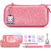 IA innoAura Custodia, Lite Paillettes Rosa, alla moda