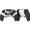 EXknight Leverback FPS Meccanico Paddle, Pulsanti Posteriori Gaming Paddle per Controller PS5 (Bianco)