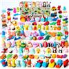 JOYIN 36 Gomme da Cancellare Animali 3D, Mini Gomme da Matita Divertenti e Carine per Bambini, Premi per la Classe, Bomboniere, Animali da Scrivania, Scatola del Tesoro, Regali di Compleanno