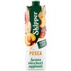 Generico Skipper Pesca Succo di Frutta Senza Zuccheri Aggiunti, 1L, Confezione da 12 Brick