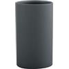 Spirella Portaspazzolino in Ceramica Tubo 7 x 11,5 cm - Grigio Opaco