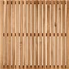 Wenko Pedana da doccia interna/esterna Acacia in legno di acacia, certificata FSC per zona interna ed esterna, ideale per doccia, sauna e piscina, lato inferiore antisdrucciolo, (L x P): 55 x 55 cm