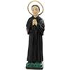 DRW Statuetta Santa Gemma di Galgani simbolo di fede e penitenza in resina dipinta a mano da 8 cm