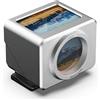 Generic Mirino Ottico A Livello Della Vita, Mirino Ottico Esterno Della Fotocamera Con Paraluce Antiriflesso Rimovibile, Interfaccia A Slitta A Caldo/a Freddo Regolabile Per Un'inquadratura P silver 28/35/50