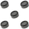 Tityvirnix 5 set 1.25 Telescopio Oculare 0.5X Obiettivo Riduttore Focale Filettatura M28 per Astronomia