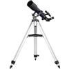 Levenhuk New Skyline BASE 70/500 AZ2 Telescopio Astronomico per Adulti e Principianti Rifrattore Compatto Ottiche Multirivestite Montatura Altazimutale Barlow 2x Treppiede e Accessori Inclusi