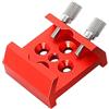 Tityvirnix Base a coda di rondine per cercatore telescopico, sostituisce la piastra a coda di rondine resistente, colore rosso, 44 x 40 mm