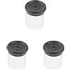 Tityvirnix Set di 3 micro telescopi oculari SR4 mm, lunghezza focale 24,5 mm, per astronomia