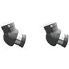 Tityvirnix 2 set di 45 gradi telescopio specchio robusto erige immagine prismatica diagonale adattatore