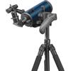 Levenhuk New Skyline BASE MAK 80/850 AZ-M Telescopio Maksutov-Cassegrain per Adulti e Principianti Montatura Altazimutale Adattatore per Smartphone Treppiede Regolabile Borse Trasporto Inclusi
