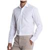 Barba Napoli Camicia Uomo Bianco in OXFORRD PZ8330