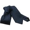 Avantgarde Cravatta da uomo blu cerimonia disegno classico grigio eleganza SETA made Italy colore colour blu blue blau misura cm 7