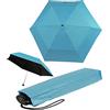 Knirps Ombrello tascabile AS.050 Slim Small Manual in diversi colori, Blu fortunato, 97 cm, Elegante, moderno, elegante