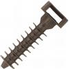Scell-it - 100 tasselli in poliammide 6.6, nero - 2,5 x 9 mm