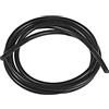 DMiotech 2mm ID 4mm OD 10 Piedi Silicone Tubo Nero Industriale Silicone Tubi per Acqua Aria Pompa