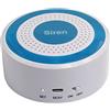 PGST Sirena wireless da interni per kit allarme ,È necessario essere collegati all'host dell'allarme (PE-519R)