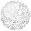 Generic Paralume Globo in Vetro Filo di Alluminio per Lampada G9, Facile da Installare, Elegante e Pratico per Illuminazione da Soffitto Contemporanea