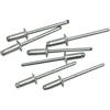VOREL Rivetti in alluminio, 19,0 x 4,0 mm, 50 pezzi