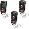 TaimeiMao 3 telecomandi universali per porta del garage, 433 MHz, clonazione universale, apriporta del garage, trasmettitore manuale 433 MHz, telecomando per porta del garage, compatibile con 4 pulsanti per