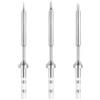 FEITA Pinecil TS100 Punte di ricambio per mini penna portatile micro saldatura, vari modelli, accessori per saldatura (TS-I/BC2/KU, 3 pezzi)