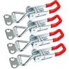 ZKSMNB GH-4001 - Chiusura a parete di bordo, 4 pezzi, chiusura a leva, chiusura a leva, capacità di tenuta del pulsante, 100 kg