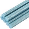 QUARKZMAN 6Pz Stick Colla a Caldo Dimensioni Standard per Pistola per Colle 11mm x 200mm Colla a Caldo Bastoncini Grandi Ricariche, Glitterato Azzurro Cielo