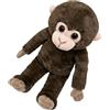 Rrlihjgu Scimmia di peluche con braccia lunghe, peluche realistica e morbida, giocattolo di animale per decorazione della casa, per bambini, ragazze, adulti, fan, soggiorno, camera da , ufficio