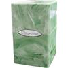 Ultra Pro ULP16346 Satin Tower Marble Deck Box Lime Verde & Bianco