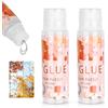 Ainiv Colla Per Puzzle, Liquida Fino a 6000 Pezzi, Colla Permanente, Applicatore In Spugna, Accessori Puzzle Adulti e Bambini (120 ML * 2)