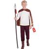 Fun Shack Costume Vichingo Bambino, Vestito Vichingo Bambino, Costume Guerriero Bambino, Costume Carnevale Vichingo, Vestito Carnevale Vichingo XL