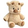 Generico Pupazzo Che Corre - 60cm Adorabile Animale Peluche Mucche Pelosa Per Alleviare Lo Stress, Peluche Che Corre Vitello Che Corre Per Ragazzi E Ragazze, Cuscini In Peluches (Khaki, 60, Centimetri)