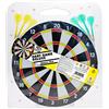 Teorema Giocattoli Teorema 50010 - Tiro al Bersaglio con Freccette, Dart Game 30 cm, Doubleface