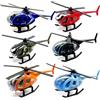 VorPrillynt Elicottero Giocattolo, Aeroplano Giocattolo, Piccolo Modello di Aereo, Miniatura Metallo Airplane, Piccolo Airplane Giocattolo, Regali di Compleanno per Bambini - 6PCS