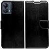 KEJI Cover Custodia per Motorola Moto G53 5G, Cover Custodiaa Libro in Pelle Portafoglio con Supporto Flip Caso Supporto Stand Chiusura Magnetica Motorola Moto G53 5G, Elegante (NERO)