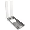 KHBUAB Applicatore Pellicola Schermo per Modelli Mate60pro, Plastico PC Bianco | Guida Autoallineante, Design Ergonomico, per Film PET e Uso Personale su Scrivania