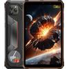 Blackview Active 5 | Tablet Rugged Android 15 | 10,1 90Hz Display | 24GB RAM + 128GB (espandibile fino a 2 TB) | 16MP + 13MP | 6600mAh | NFC | GPS | LTE | Dual SIM | Garanzia di 2 anni | Arancione