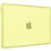 MOSISO Custodia Compatibile con MacBook Neo 13 pollici Cover, Modello A3404 Versione 2026 con Chip A18 Pro, Case Rinforzato Antigraffio & Antiurto per MacBook Neo 13 Display, Giallo Agrume