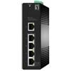 LevelOne IGS-2105P Hilbert Switch industriale Gigabit PoE Smart Lite a 5 porte, 4 uscite PoE, 802.3at/af PoE