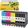 Gureef Compatibile con cartucce d'inchiostro 604xl Multipack per Epson XP2200 cartucce d'inchiostro compatibili con XP 3200 XP 4200 XP-4205 XP 2200 XP-2205 WF-2935 (confezione da 10)