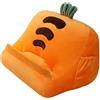 Yunmeryker Supporto per Tablet, Cuscino Poggia-Libro, Morbido Materiale PP con Tasche in Pelle Scamosciata, Ideale per La Visualizzazione su Tablet in Ufficio, Carota
