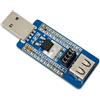 Oxxggkao Regolatore di carico USB intelligente 4 impostazioni di corrente 25mA a 150mA Mantiene i flussi di ricarica per dispositivi a bassa potenza Caricabatterie portatili Keep Alive Module