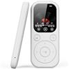 Plyisty Lettore MP3 con Bluetooth 5.4, Lettore HiFi MP3 Muisc da 2 Pollici, Supporto Radio FM, E-book, Registratore Vocale, Espanso Fino a 128 GB (con scheda di memoria piccola da 64G)