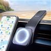 AutoPrevails Supporto per cellulare auto magnetico per Tesla Model 3 Model Y/S/X, supporto magnetico universale per auto per monitor【Appositamente progettato per Magsafe 】, compatibile con iPhone 15 14 13 12 serie