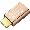 FUERAN Adattatore emulatore Edid (4 generazione), compatibile con Mac Thunderbolt a switch/extender/ricevitore/splitter video (1920 x 1080 p/120/144 Hz)